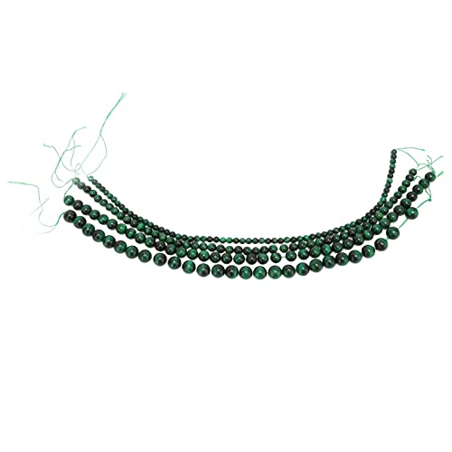 Steinperlen eleganter Schmuck DIY Perlen für Armband Halskette Kunsthandwerk (Grün) von Jxngery