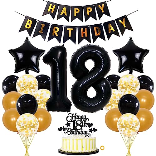 18 Geburtstag Deko Junge Mädchen Luftballon 18.geburtstag Deko Gold Schwarz Geburtstagsdeko 18 Jahre Mann 18 Luftballon Gold 18 Jahre Geburtstagdeko Mann Deko 18 Geburtstag Mädchen Junge Luftballons 18 Geburtstag Deko Junge Mädchen Luftballon 18.geburtstag Deko Gold Schwarz Geburtstagsdeko 18 Jahre Mann 18 Luftballon Gold 18 Jahre Geburtstagdeko Mann Deko 18 Geburtstag Mädchen Junge Luftballons von Jxuzh