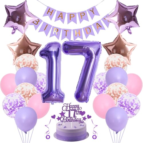 Deko 17. Geburtstag Mädchen Junge 17 Geburtstag Deko Mädchen Geburtstagsdeko 17 Mädchen Rosa Lila Luftballons 17 Geburtstag Deko Lila Roségold 17 Jahr Geburtstag Mädchen 17 Jahre Geburtstag Mädchen Deko 17. Geburtstag Mädchen Junge 17 Geburtstag Deko Mädchen Geburtstagsdeko 17 Mädchen Rosa Lila Luftballons 17 Geburtstag Deko Lila Roségold 17 Jahr Geburtstag Mädchen 17 Jahre Geburtstag Mädchen von Jxuzh