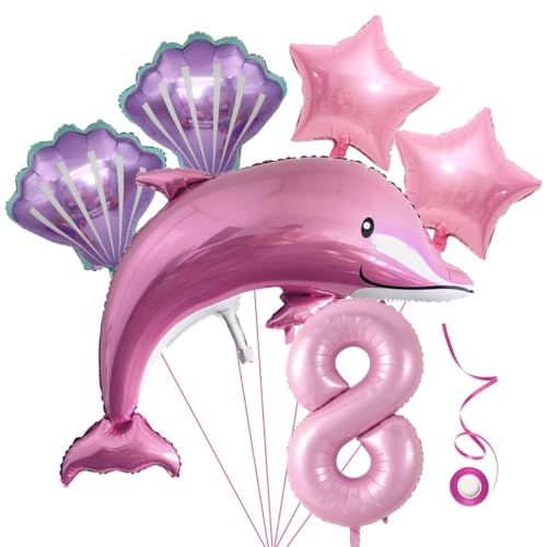 Delfin Luftballon Set 8. Geburtstag Mädchen Rosa Kindergeburtstag Mädchen Geburtstag Delphin Ballon 8 Jahre Ozean Geburtstagsdeko 8 Jahre XXL Zahl 8 Zahlen Ballon Rosa Ozean Tiere Geburtstagsfeier Delfin Luftballon Set 8. Geburtstag Mädchen Rosa Kindergeburtstag Mädchen Geburtstag Delphin Ballon 8 Jahre Ozean Geburtstagsdeko 8 Jahre XXL Zahl 8 Zahlen Ballon Rosa Ozean Tiere Geburtstagsfeier von Jxuzh