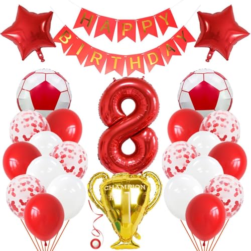 Jxuzh Fußball Luftballon 8 Jahre Folienballons Fussball Geburtstag Deko Jungen Geburtstagsdeko Fußball 8 Trophäe Luftballon Kinder Junge Geburtstag Party Dekoration Football 8 Geburtstag Deko Junge Jxuzh Fußball Luftballon 8 Jahre Folienballons Fussball Geburtstag Deko Jungen Geburtstagsdeko Fußball 8 Trophäe Luftballon Kinder Junge Geburtstag Party Dekoration Football 8 Geburtstag Deko Junge von Jxuzh