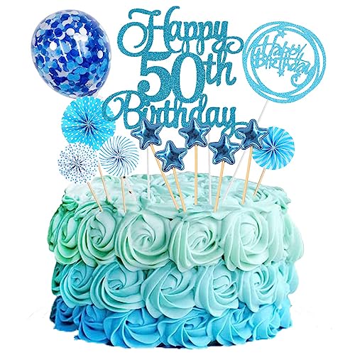 Jxuzh Tortendeko 50 Geburtstag Blau Frau Männer Happy Birthday 50 Glitter Cake Topper 50.kuchendeko Geburtstag Happy 50th Birthday Tortendeko 50 Jahre Geburtstag Kuchen Deko 50 Geburtstag Frau Blau Jxuzh Tortendeko 50 Geburtstag Blau Frau Männer Happy Birthday 50 Glitter Cake Topper 50.kuchendeko Geburtstag Happy 50th Birthday Tortendeko 50 Jahre Geburtstag Kuchen Deko 50 Geburtstag Frau Blau von Jxuzh