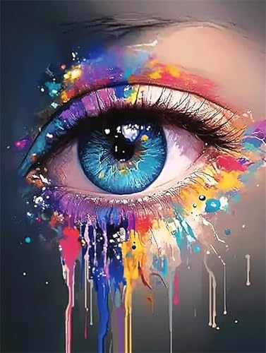 Diamond Painting Erwachsene Diamant Painting Bilde Aquarellaugen 5D Diamond-Painting Basteln Set Kinder Diy Full Drill Mosaikherstellung Bastelset für Living Room Office Wall Round Drill 40x50cm D3544 Diamond Painting Erwachsene Diamant Painting Bilde Aquarellaugen 5D Diamond-Painting Basteln Set Kinder Diy Full Drill Mosaikherstellung Bastelset für Living Room Office Wall Round Drill 40x50cm D3544 von Jynhbl