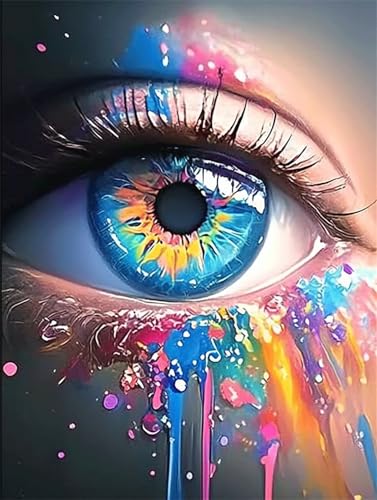 Diamond Painting Erwachsene Diamant Painting Bilde Aquarellaugen 5D Diamond-Painting Basteln Set Kinder Diy Full Drill Mosaikherstellung Bastelset für Living Room Office Wall Round Drill 50x70cm D3560 Diamond Painting Erwachsene Diamant Painting Bilde Aquarellaugen 5D Diamond-Painting Basteln Set Kinder Diy Full Drill Mosaikherstellung Bastelset für Living Room Office Wall Round Drill 50x70cm D3560 von Jynhbl