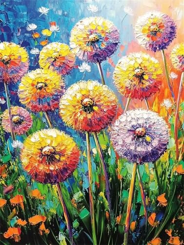 Diamond Painting Erwachsene Diamant Painting Bilde Löwenzahn 5D Diamond-Painting Basteln Set Kinder Diy Full Drill Mosaikherstellung Bastelset für Living Room Office Wall Square Drill 80x120cm D3180 Diamond Painting Erwachsene Diamant Painting Bilde Löwenzahn 5D Diamond-Painting Basteln Set Kinder Diy Full Drill Mosaikherstellung Bastelset für Living Room Office Wall Square Drill 80x120cm D3180 von Jynhbl
