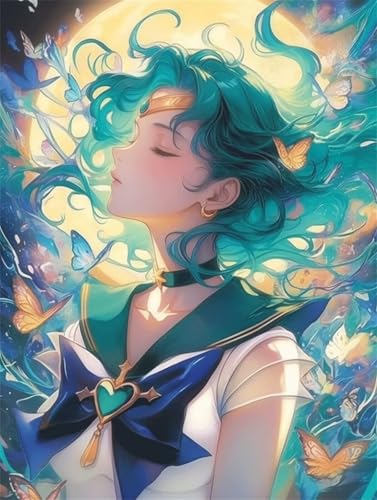 Diamond Painting Erwachsene Diamant Painting Bilde Sailor Moon 5D Diamond-Painting Basteln Set Kinder Diy Full Drill Mosaikherstellung Bastelset für Living Room Office Wall Round Drill 80x120cm D2798 Diamond Painting Erwachsene Diamant Painting Bilde Sailor Moon 5D Diamond-Painting Basteln Set Kinder Diy Full Drill Mosaikherstellung Bastelset für Living Room Office Wall Round Drill 80x120cm D2798 von Jynhbl
