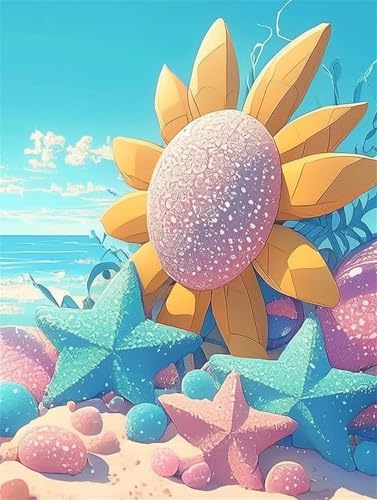 Diamond Painting Erwachsene Diamant Painting Bilde Strandmuscheln 5D Diamond-Painting Basteln Set Kinder Diy Full Drill Mosaikherstellung Bastelset für Living Room Office Square Drill 80x120cm D3375 Diamond Painting Erwachsene Diamant Painting Bilde Strandmuscheln 5D Diamond-Painting Basteln Set Kinder Diy Full Drill Mosaikherstellung Bastelset für Living Room Office Square Drill 80x120cm D3375 von Jynhbl