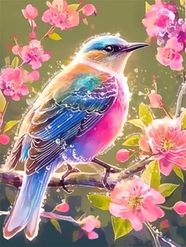 Jynhbl Diamond Painting Erwachsene Diamant Painting Bilde Vogelgezwitscher Und Blumen 5D Diamond-Painting Basteln Set Kinder Diy Mosaikherstellung für Living Room Office Square Drill 80x120cm D3075 Jynhbl Diamond Painting Erwachsene Diamant Painting Bilde Vogelgezwitscher Und Blumen 5D Diamond-Painting Basteln Set Kinder Diy Mosaikherstellung für Living Room Office Square Drill 80x120cm D3075 von Jynhbl