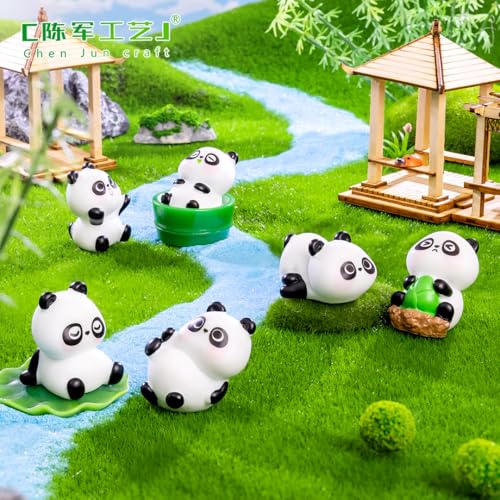 12Pcs Panda Cake Topper, Panda Figuren Set, Mini Panda Figuren,Geburtstagsparty Geschenk für Kinder, zum Spielen oder als Deko 12Pcs Panda Cake Topper, Panda Figuren Set, Mini Panda Figuren,Geburtstagsparty Geschenk für Kinder, zum Spielen oder als Deko von JynxtoyZeal