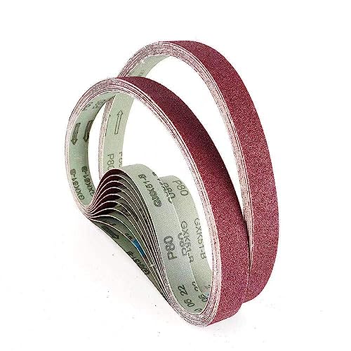 10 Stück 305 x 13 mm Schleifbänder 40–1000 Schleifband für Holz, Weichmetall, Schleifen, Polieren 10 Stück 305 x 13 mm Schleifbänder 40–1000 Schleifband für Holz, Weichmetall, Schleifen, Polieren von Jyving