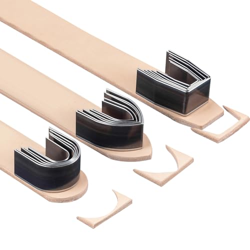 18-teiliges professionelles Lederstanzer-Set, Prägewerkzeuge aus legiertem Stahl für Bastelarbeiten und Lederarbeiten, ideal für Anfänger und Experten 18-teiliges professionelles Lederstanzer-Set, Prägewerkzeuge aus legiertem Stahl für Bastelarbeiten und Lederarbeiten, ideal für Anfänger und Experten von Jyvrixa