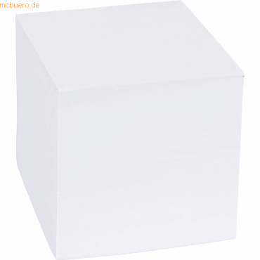 K+E Ersatzeinlage für Zettelklotz 9x9x9cm weiß 700 Blatt von K+E