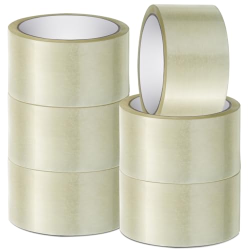 K-MART 6er Pack klebeband transparent, Geräuscharmes Paketklebeband zum Verpacken von Paketen, packband 66m x 48mm K-MART 6er Pack klebeband transparent, Geräuscharmes Paketklebeband zum Verpacken von Paketen, packband 66m x 48mm von K-MART