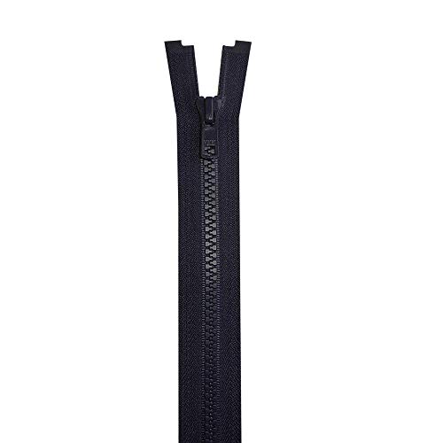 YKK - Kunststoffzahnreißverschluss - Vislon®(teilbar) - 5 mm Kettenbreite - für Jacken, Kinder- und Sportbekleidung, 60,0 cm Länge, Nachtblau (071) von K-Y