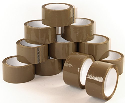 Klebeband Braun 12 Rollen je 66m Paketklebeband Packband Paketband Pack Band Verpackungsklebeband 088 Klebeband Braun 12 Rollen je 66m Paketklebeband Packband Paketband Pack Band Verpackungsklebeband 088 von K&B Vertrieb