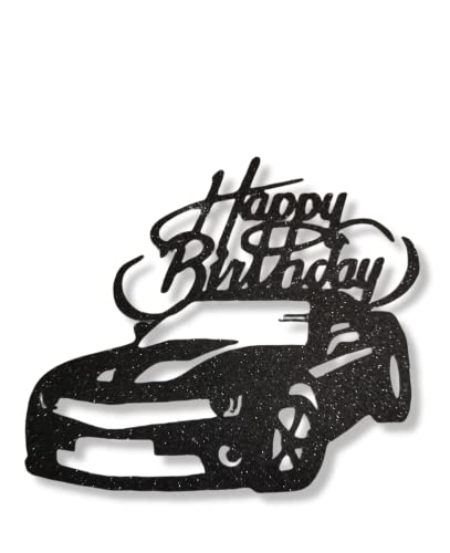 Auto Happy Birthday Cake Topper Geburtstag Torten Stecker Kuchen Deko von K&R GbR