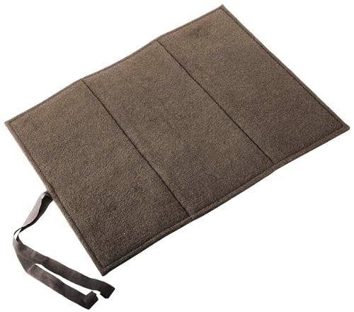 K & S Sitzkissen Ansitzkissen faltbar Jagd Outdoor Trekking Camping aus Nadelfilz, 40 x 49 cm, Braun K & S Sitzkissen Ansitzkissen faltbar Jagd Outdoor Trekking Camping aus Nadelfilz, 40 x 49 cm, Braun von K & S