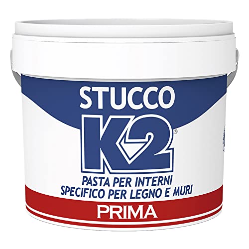 Stucco in pasta 'K2' Stuck weiß für Möbel, Fenster und Wände. Und 'geruchlos, nicht imputridisce, daher immer einsatzbereit. Speziell für Innenwände. von K2