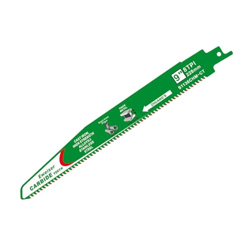 152 mm 228 m Säbelkolben Professional für Holz und Metall, Kohlenstoffstahl, lange Lebensdauer 152 mm 228 m Säbelkolben Professional für Holz und Metall, Kohlenstoffstahl, lange Lebensdauer von KACCDE