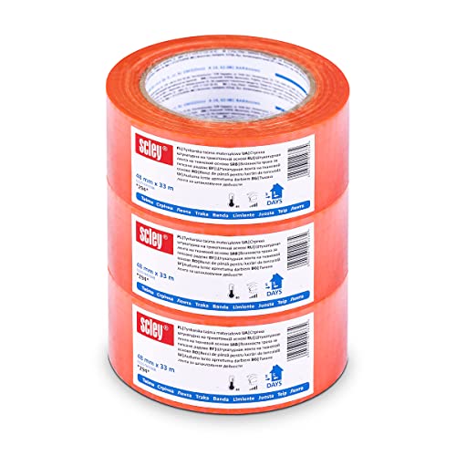 KAEM SCLEY Goldband, Abklebeband Breite 48mm, Länge 33m, 3 Stück Abdeckband, Klebeband, Kreppband für Malerarbeiten, Malerkrepp, wasserdichter Klebstoff, painters tape, Serie *294*, A0323-943348 KAEM SCLEY Goldband, Abklebeband Breite 48mm, Länge 33m, 3 Stück Abdeckband, Klebeband, Kreppband für Malerarbeiten, Malerkrepp, wasserdichter Klebstoff, painters tape, Serie *294*, A0323-943348 von KAEM
