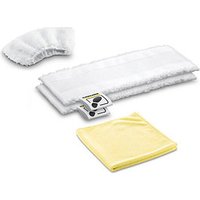 KÄRCHER Wischbezüge-Set für Dampfreiniger Mikrofaser bis 60 °C waschbar, 1 Set KÄRCHER Wischbezüge-Set für Dampfreiniger Mikrofaser bis 60 °C waschbar, 1 Set von KÄRCHER