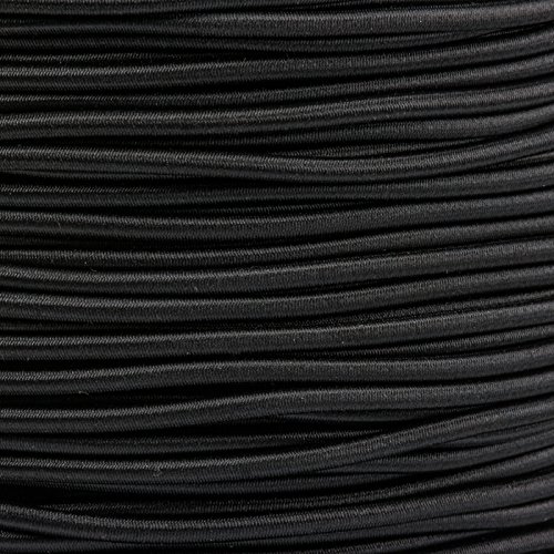 KAHAGE - BUTONIA 10m Gummikordel - Hutgummi - Rundgummi, hochwertig, extra-stark in 2,5mm, schwarz KAHAGE - BUTONIA 10m Gummikordel - Hutgummi - Rundgummi, hochwertig, extra-stark in 2,5mm, schwarz von KAHAGE - BUTONIA