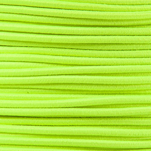 KAHAGE - BUTONIA 2m Gummikordel - Hutgummi - Rundgummi, hochwertig, extra-stark in 2mm, Neongelb von KAHAGE - BUTONIA