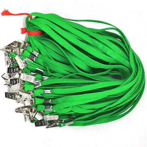 100 PCs Sicherheit Lanyards Schwarze Lanyards Flat Neck Lanyard Mit Clip Für Schulbüro Und Klassenzimmergebrauch 100 PCs Sicherheit Lanyards Schwarze Lanyards Flat Neck Lanyard Mit Clip Für Schulbüro Und Klassenzimmergebrauch von KAHDGSS