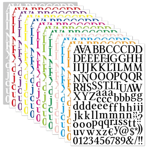 12 Blätter Autokleber Buchstaben Aufkleber Kleine Alphabete Aufkleber Für Bastelfarbene Alphabete Aufkleber Buchstaben Aufkleber 12 Blätter Autokleber Buchstaben Aufkleber Kleine Alphabete Aufkleber Für Bastelfarbene Alphabete Aufkleber Buchstaben Aufkleber von KAHDGSS