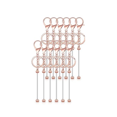 12 PCS Legierungsanhänger Für Perlen Schlüsselanpassungen Anpassbare Handwerksvorräte Zum Erstellen Von Einzigartigen Schlüsselzubehör von KAHDGSS
