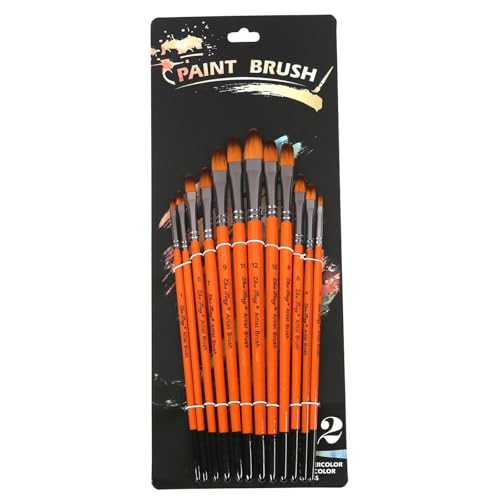 12pcs Künstler Paint Pinsel Aquarell Für Öl Acryl Aquarell Gouache Malmalerei Nylon Borste Nylon Borsten Borsten 12pcs Künstler Paint Pinsel Aquarell Für Öl Acryl Aquarell Gouache Malmalerei Nylon Borste Nylon Borsten Borsten von KAHDGSS