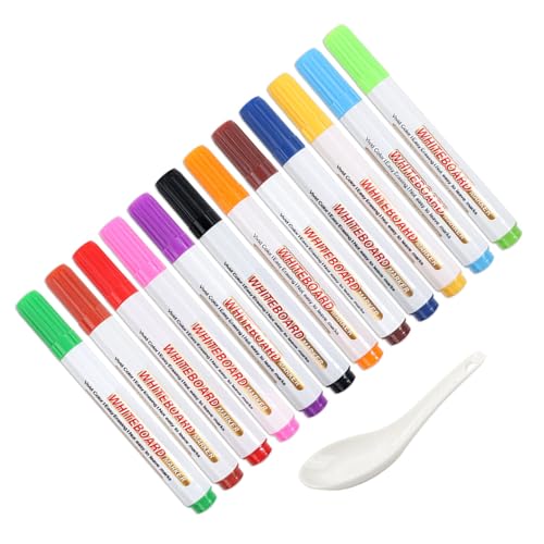12pcs Schwimmende Whiteboard Markierungen Runde 12 Farblöschbare Whiteboard Marker Für Kinder Kunsthandwerksschule Büro Verwenden Sie Löschbare Marker 12pcs Schwimmende Whiteboard Markierungen Runde 12 Farblöschbare Whiteboard Marker Für Kinder Kunsthandwerksschule Büro Verwenden Sie Löschbare Marker von KAHDGSS