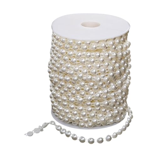 25meter Künstliche Perlen Saite Abs Perlen Kette Für Schmuck Braut Kleider Kerzenstrauß Dekoration Künstlich 25meter Künstliche Perlen Saite Abs Perlen Kette Für Schmuck Braut Kleider Kerzenstrauß Dekoration Künstlich von KAHDGSS