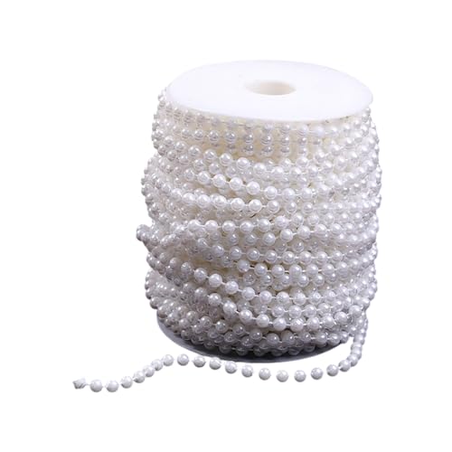 25meter Künstliche Perlen Saite Abs Perlen Kette Für Schmuck Braut Kleider Kerzenstrauß Dekoration Künstlich 25meter Künstliche Perlen Saite Abs Perlen Kette Für Schmuck Braut Kleider Kerzenstrauß Dekoration Künstlich von KAHDGSS