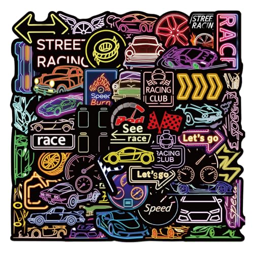 50 Blätter Rennauto Aufkleber Gepäckaufkleber Sammelalbum Dekorative Belohnung Für Telefonnootbook Graffiti Race Car Scrapbook 50 Blätter Rennauto Aufkleber Gepäckaufkleber Sammelalbum Dekorative Belohnung Für Telefonnootbook Graffiti Race Car Scrapbook von KAHDGSS