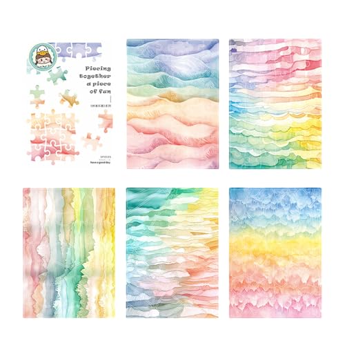 5pieces Aquarellaufkleber Ästhetischer Papieraufkleber Für Scrapbooking Journal Fotoalbum Laptop Gitarrengepäckpapier Repositionierbares Papier 5pieces Aquarellaufkleber Ästhetischer Papieraufkleber Für Scrapbooking Journal Fotoalbum Laptop Gitarrengepäckpapier Repositionierbares Papier von KAHDGSS