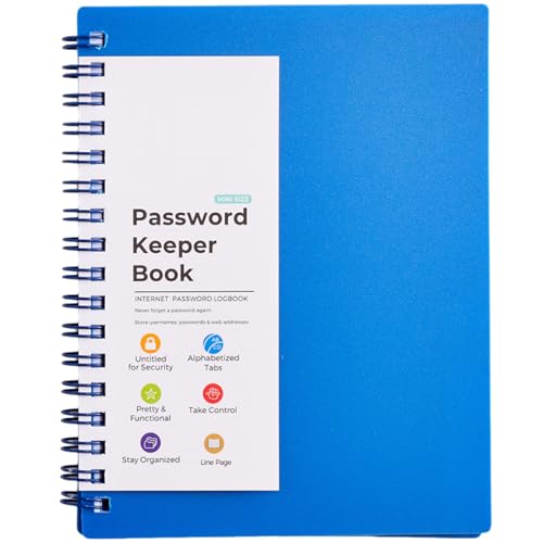Ein 6 Notebook Passwort Buch Adressbuch Mit Alphabeten Indexiertes Tagebuch Schreibpad Office School Supplies Für Zuhause Ein 6 Notebook Passwort Buch Adressbuch Mit Alphabeten Indexiertes Tagebuch Schreibpad Office School Supplies Für Zuhause von KAHDGSS