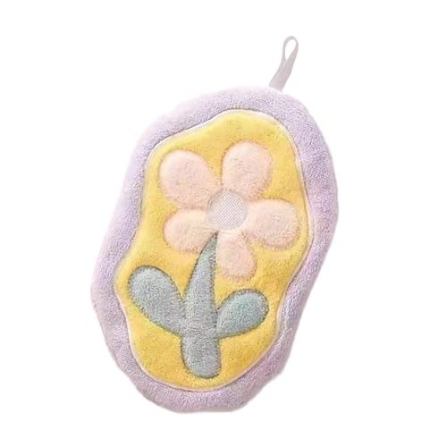 Eleganter Blumendruck Handtuch Schnell Trocken Plüschstoff Hautfreundliche Bad Küche Mit Hängenden Schleife Platz Sparende Hängeschleife Eleganter Blumendruck Handtuch Schnell Trocken Plüschstoff Hautfreundliche Bad Küche Mit Hängenden Schleife Platz Sparende Hängeschleife von KAHDGSS