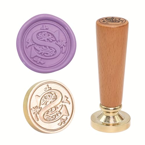 Europäischer Brief Brass Seal Wachs Stempel Ergonomischer Buchenholzhandle Für Karteneinladungen Party Umschlag Geschenkpaket Dekorative Messing Wachs Siegel Stempel Set Set Europäischer Brief Brass Seal Wachs Stempel Ergonomischer Buchenholzhandle Für Karteneinladungen Party Umschlag Geschenkpaket Dekorative Messing Wachs Siegel Stempel Set Set von KAHDGSS