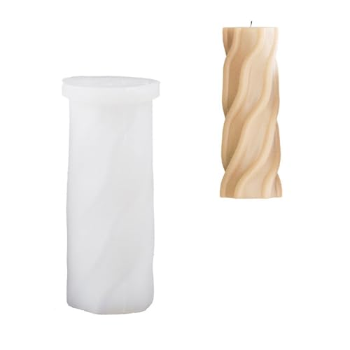 Flexible Silikonform, handgefertigt, duftend, Epoxidharz, Zylinderform, Aromatherapie, Schmuckform von KAHDGSS