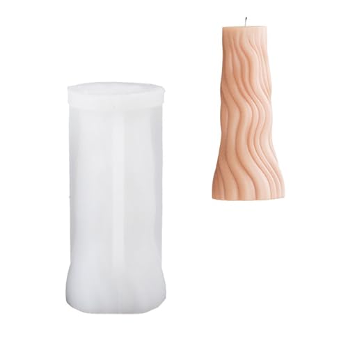 Flexible Silikonform, handgefertigt, duftend, Epoxidharz, Zylinderform, Aromatherapie, Schmuckform von KAHDGSS