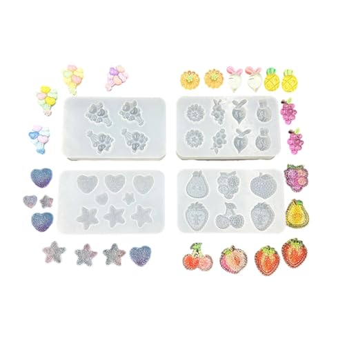Flexibler Silikonfruchtform Flexibler Und Robuster Schokoladenfondantform Für Kreatives Dessert Und Gelee Machen Silikon von KAHDGSS