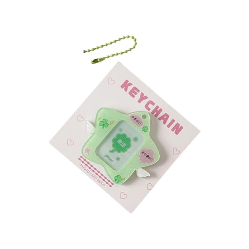 Glitzernde Sternkartenkoffer Mit Ketten Wasserfestes Acryl Fotokartenschutz Für Studienstudentische Schlüsselbeutel Charme Trendy School Supplies Organizer von KAHDGSS