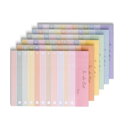 Haftnotizen, 300 Blatt, 10,2 x 15,2 cm, Notizblöcke für Planung, Planung, Büro, Schreiben, Notizblöcke, 6 Stück Haftnotizen, 300 Blatt, 10,2 x 15,2 cm, Notizblöcke für Planung, Planung, Büro, Schreiben, Notizblöcke, 6 Stück von KAHDGSS
