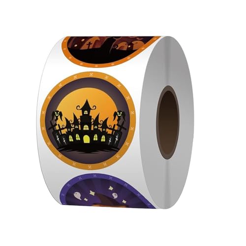 Halloween Sticker Labels Dekorative Aufkleber Schöne Belohnung Kürbisetikett Für Umschläge Grußkarte Spiders Belohnung Halloween Dekorativen Geschenk von KAHDGSS