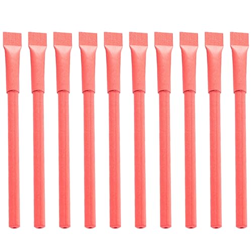 KAHDGSS 10 recycelbare Kugelschreiber, Papier-Kugelschreiber, recycelbar, 1,0 mm, schreiben Sie reibungslos für Schülerklasse von KAHDGSS