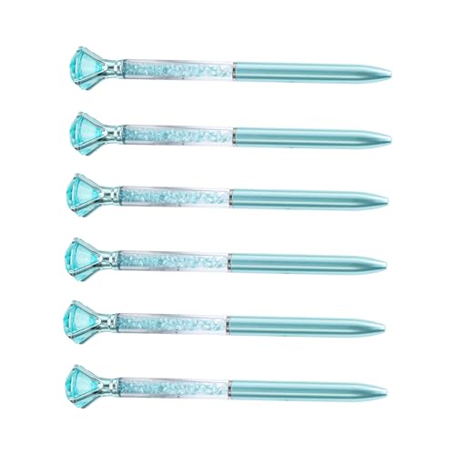 KAHDGSS 6 große Kristall-Kugelschreiber für Damen, Stift für Büro, Strumpffüller, Dekoration KAHDGSS 6 große Kristall-Kugelschreiber für Damen, Stift für Büro, Strumpffüller, Dekoration von KAHDGSS