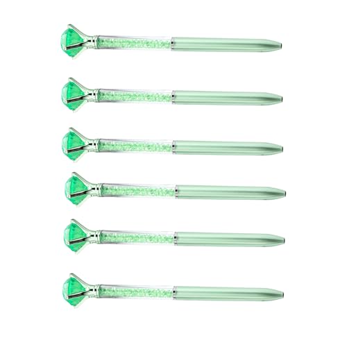 KAHDGSS 6 große Kristall-Kugelschreiber für Damen, Stift für Büro, Strumpffüller, Dekoration KAHDGSS 6 große Kristall-Kugelschreiber für Damen, Stift für Büro, Strumpffüller, Dekoration von KAHDGSS