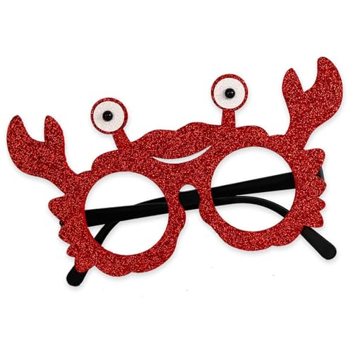 KAHDGSS Cartoon-Meerestier-Brille, Ozean-Brille unter Motto-Party-Zubehör, Foto-Requisiten, Kinder und Erwachsene, Cartoon-Brille von KAHDGSS