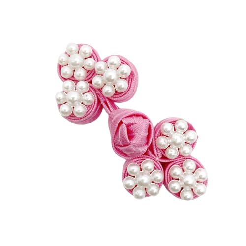 KAHDGSS Chinesische Knoten Froschknöpfe Cheongsam Verschlüsse Nähen Fastener Anzug Perlen Perlen Verschlüsse Cheongsam Knots Froschknopf von KAHDGSS